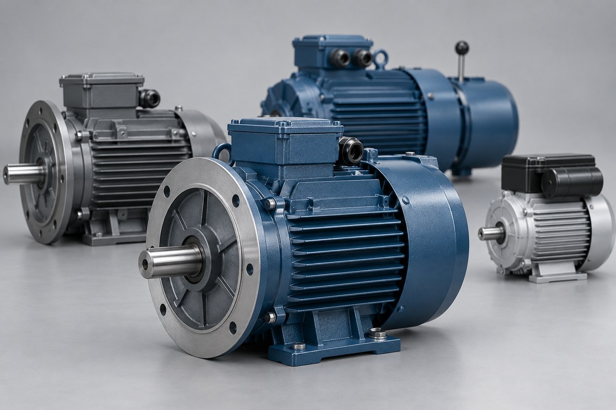 Многоскоростные и однофазные двигатели AC-Motoren