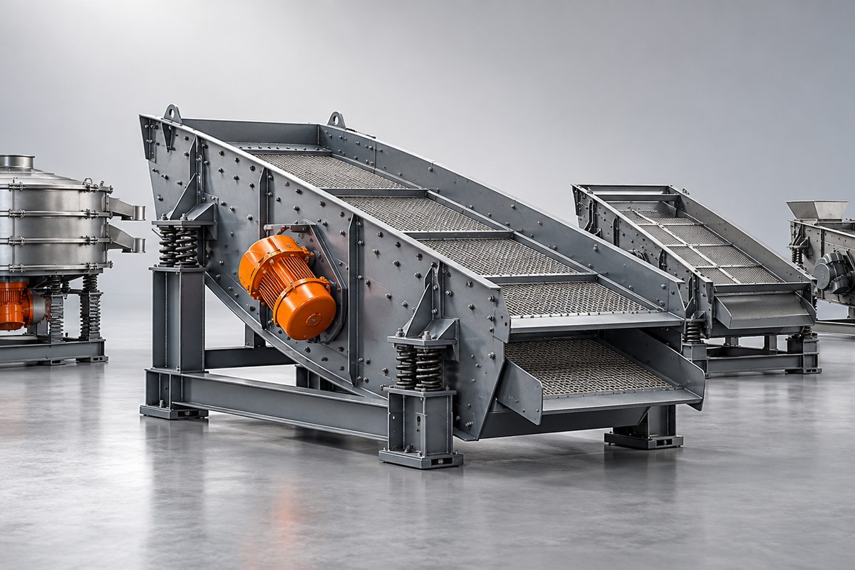 Вибрационные просеивающие машины Allgaier Process Technology