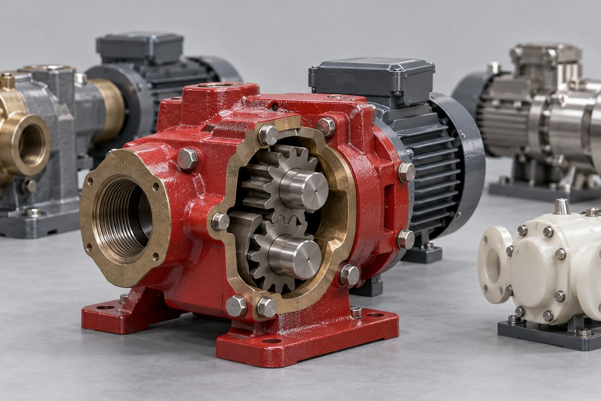 Шестерённые насосы внешнего зацепления Viking Pump SG и GB
