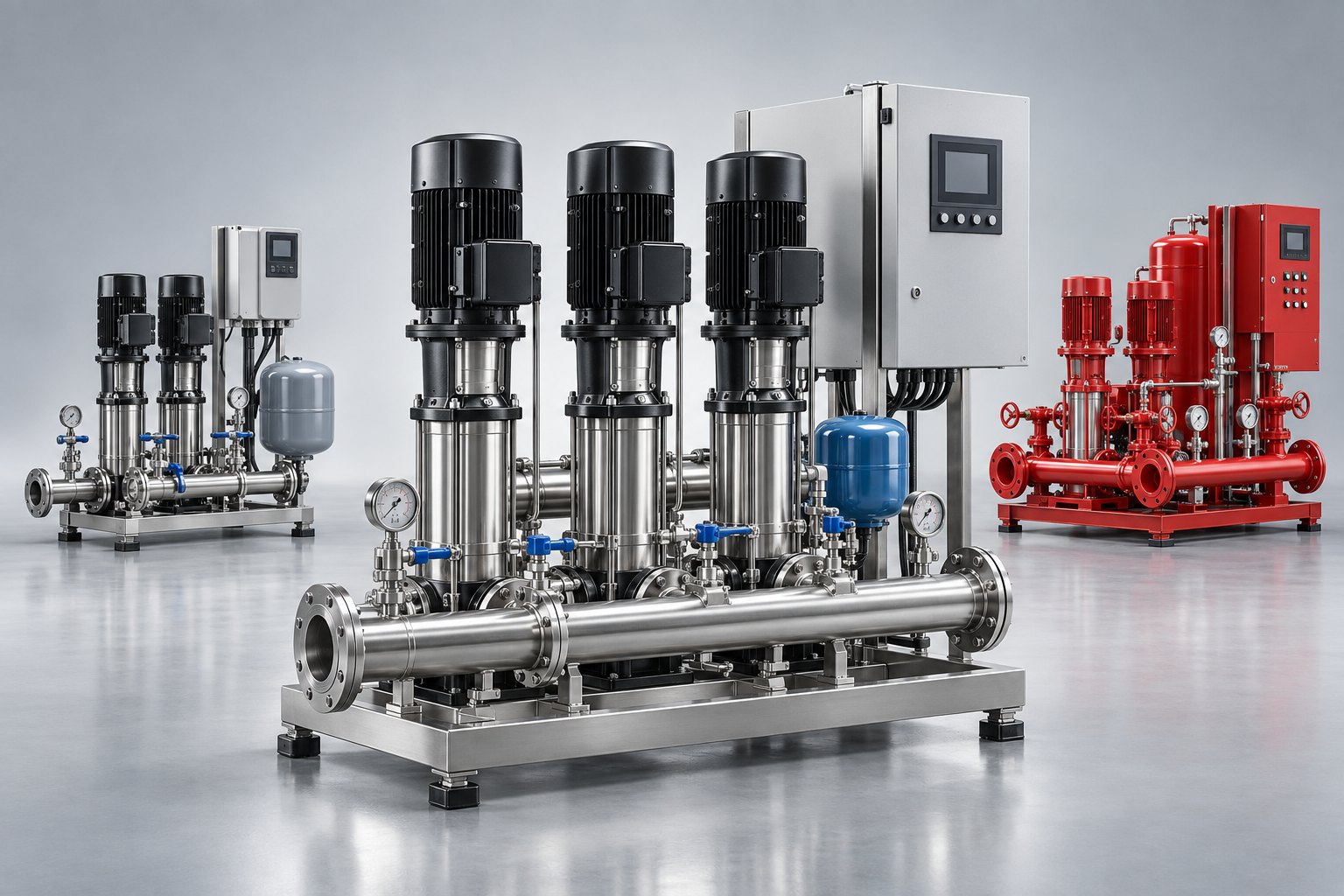 Установки повышения давления Hydro GRUNDFOS