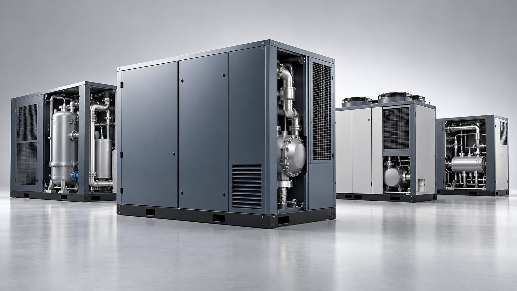 Безмасляные компрессоры ZR, ZT и ZE Atlas Copco