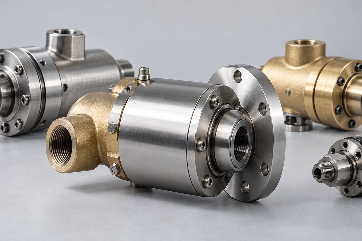 Вращающиеся соединения Haag+Zeissler 7501, 7400, 7600T