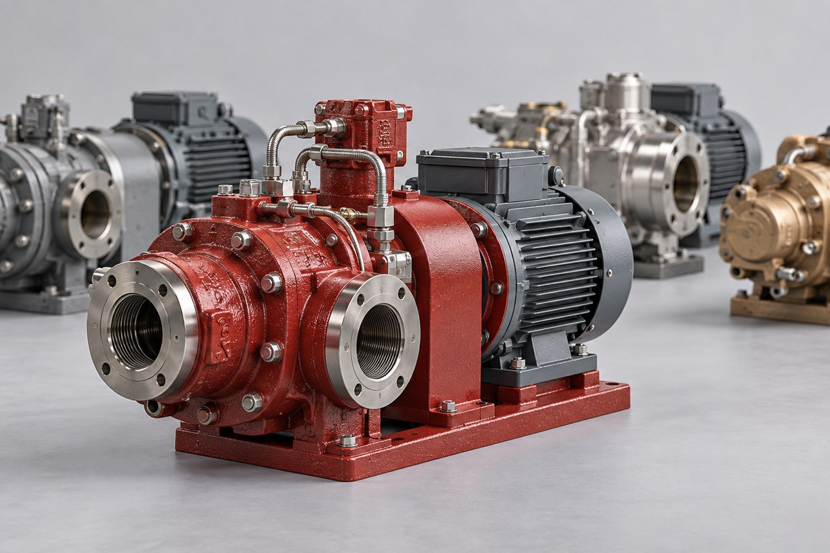 Насосы Viking Pump для асфальта, крахмала, шоколада и аммиака