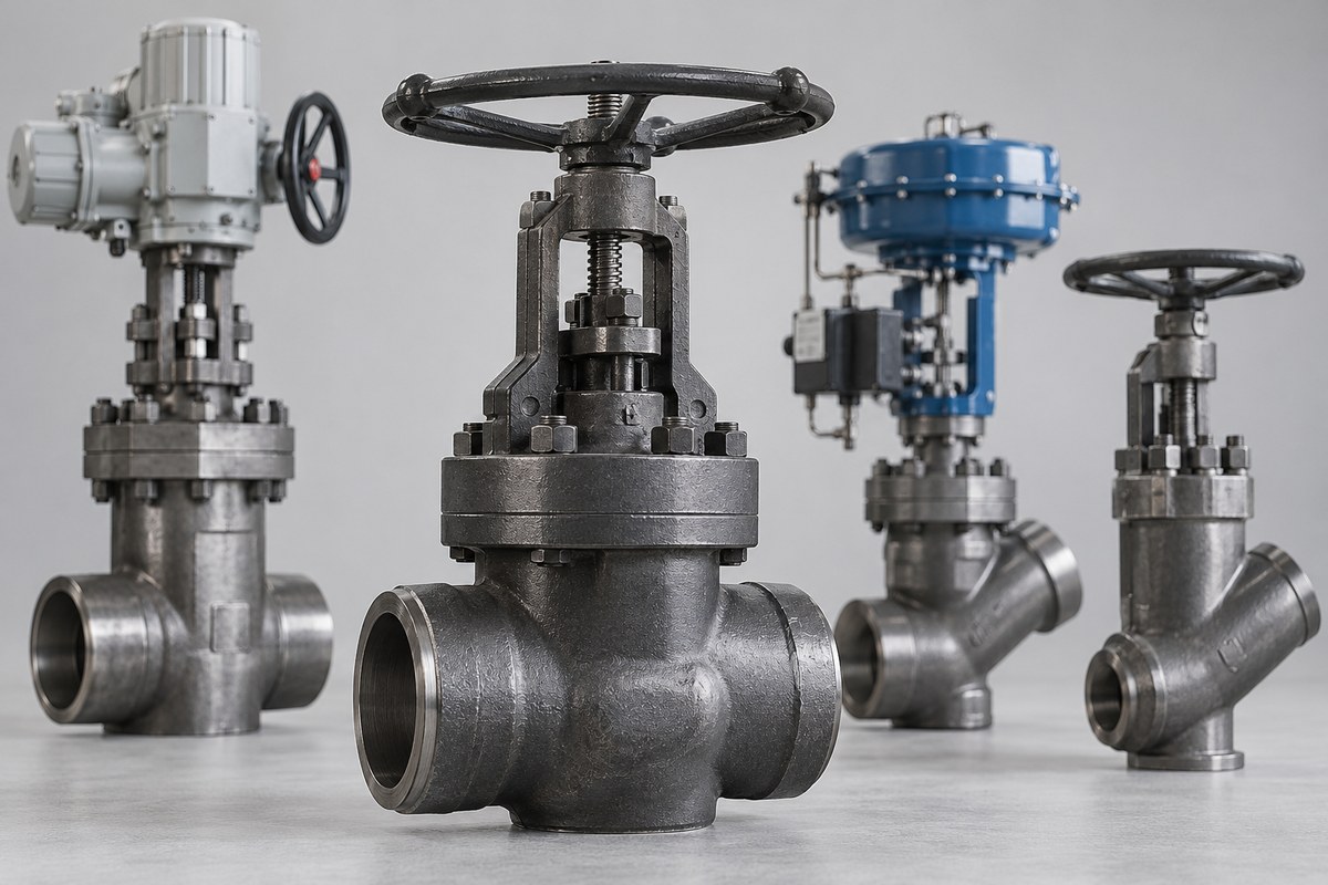 Регулирующие вентили и вентили с приводом HP Valves