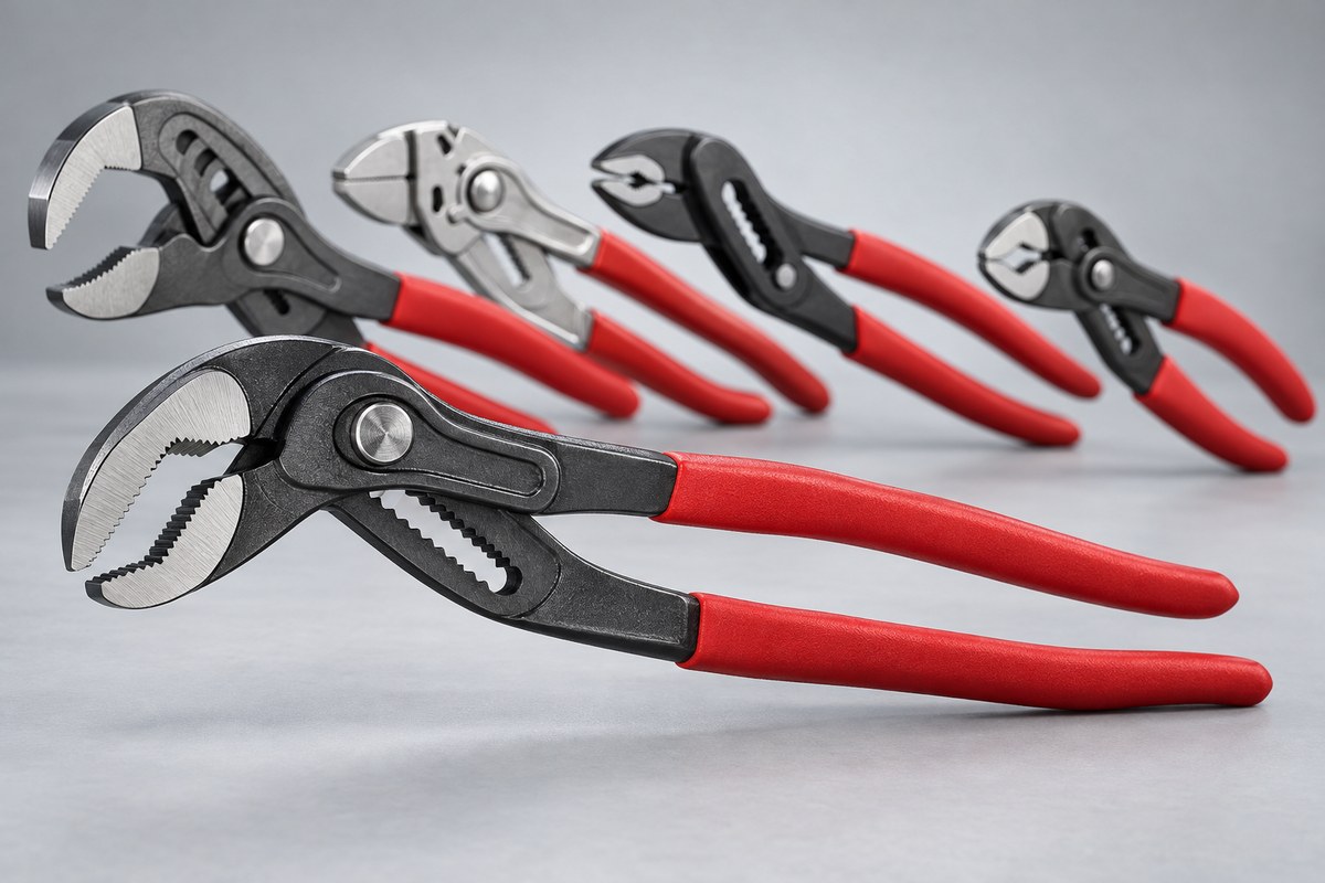 Переставные клещи KNIPEX Cobra и Alligator