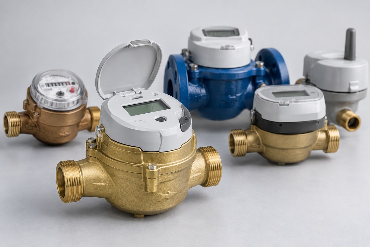 Счётчики воды Itron Aquadis+, Flodis и Unimag+