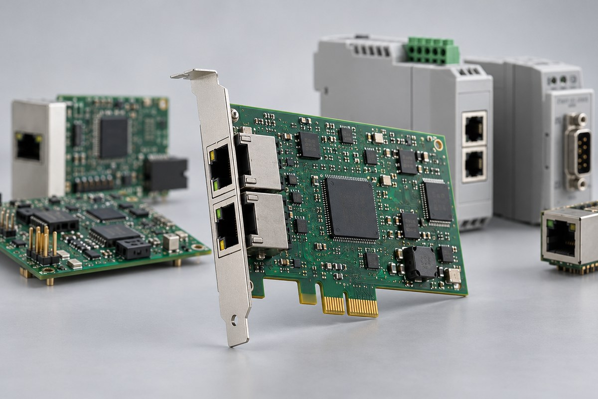 Встраиваемые модули comX, netRAPID и netJACK Hilscher