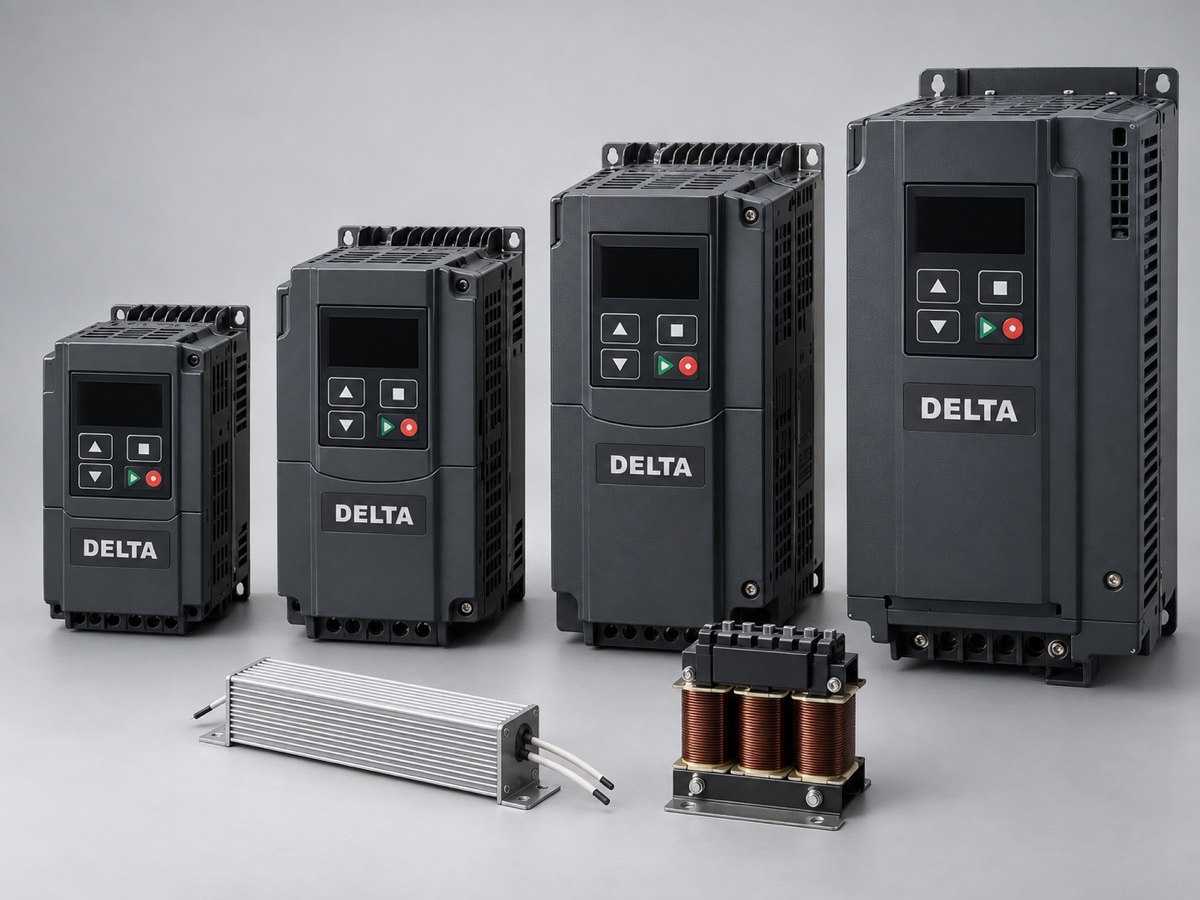 Преобразователи частоты Delta VFD