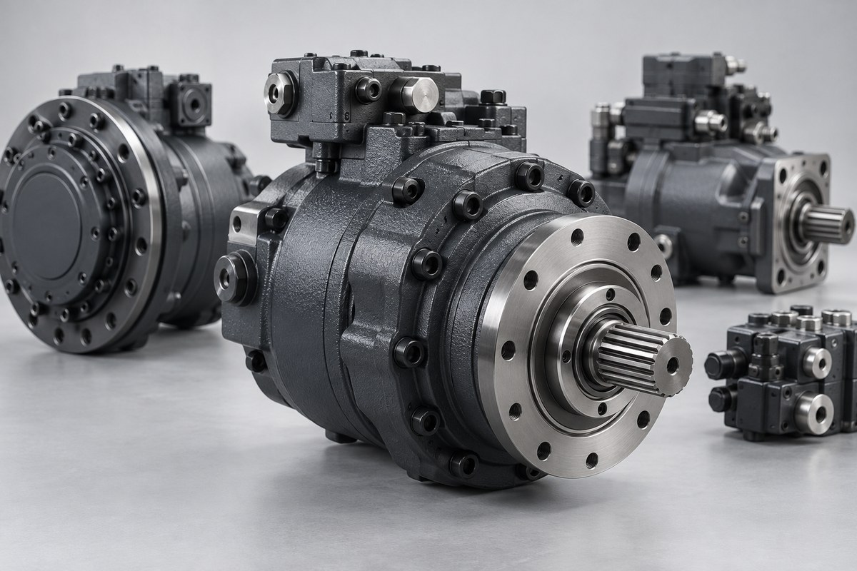 Гидромоторы Poclain Hydraulics MS и MSE