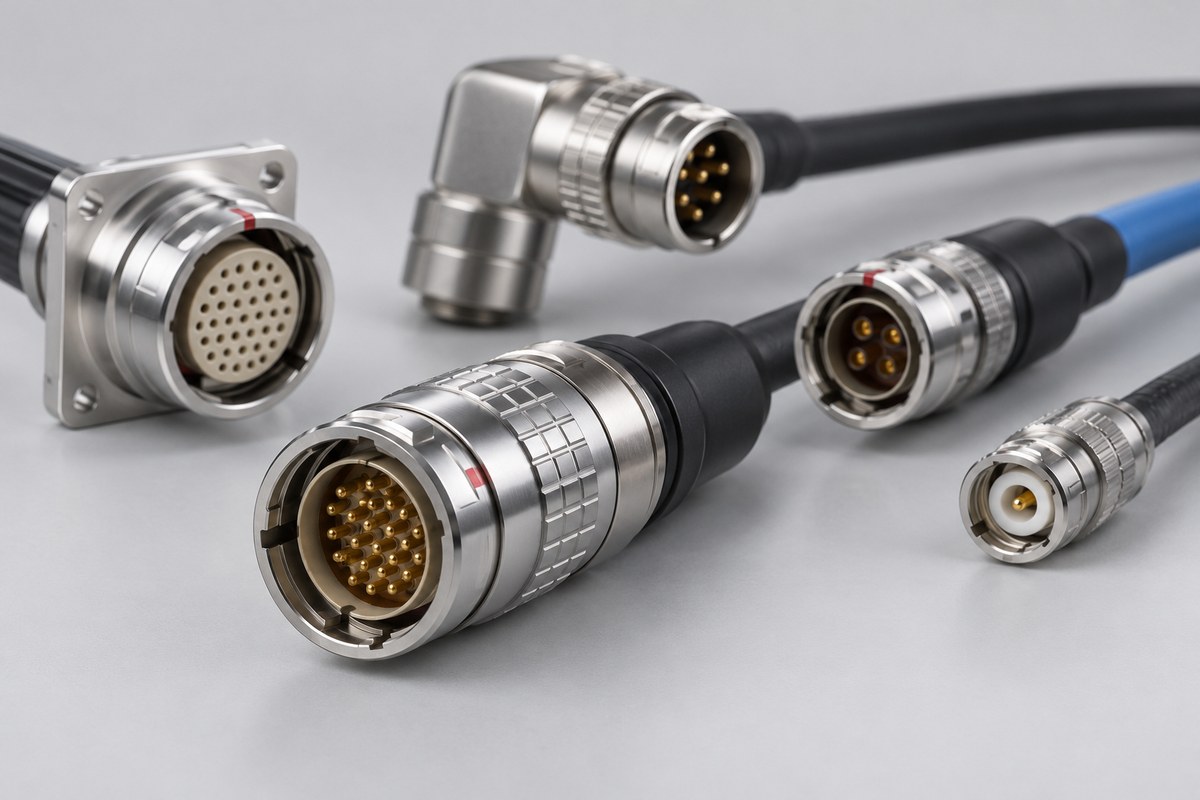 Разъёмы Push-Pull LEMO серий B, S и медицинские REDEL