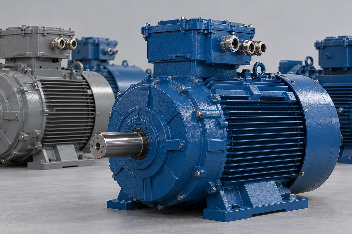 Рудничные взрывозащищённые электродвигатели Jiamusi Electric
