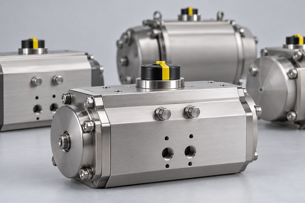 Нержавеющие пневмоприводы Air Torque серии S