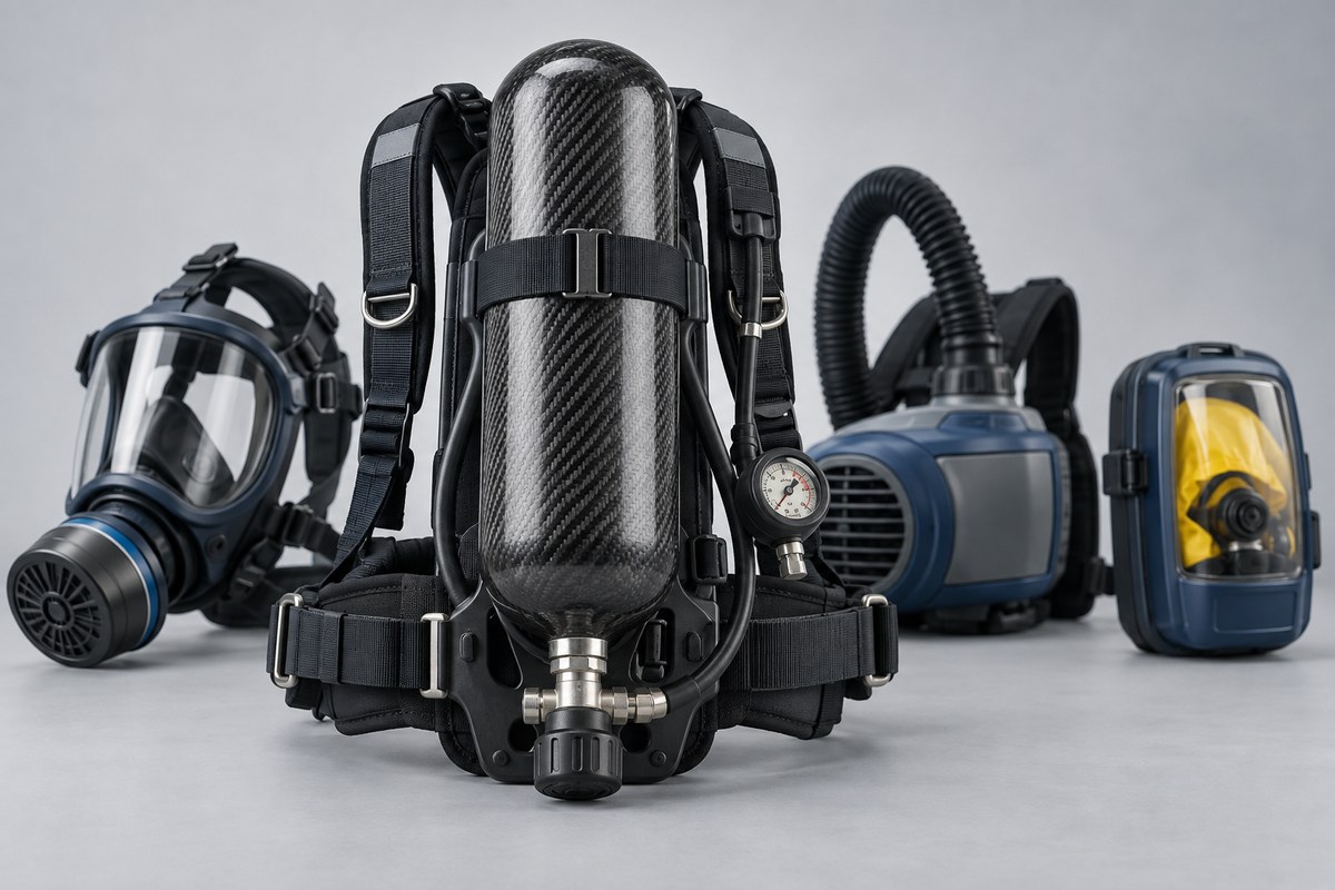 Дыхательные аппараты и маски Dräger
