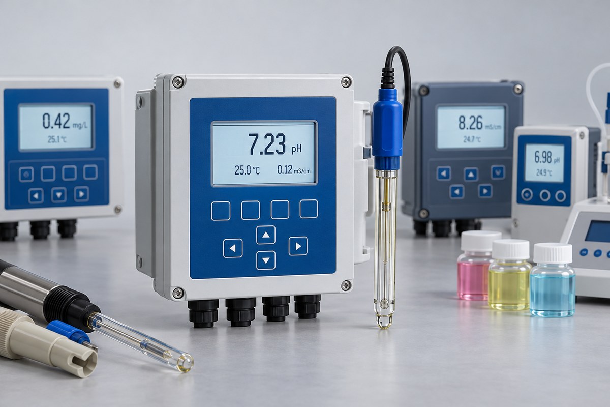 Промышленные контроллеры и анализаторы Hanna Instruments