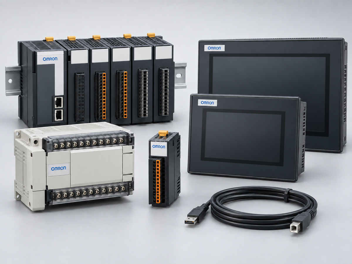 Контроллеры и панели оператора Omron