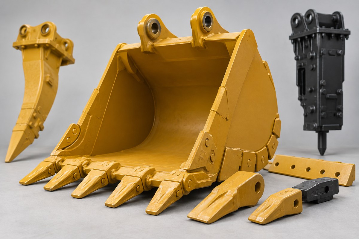 Ковши и зубья Komatsu