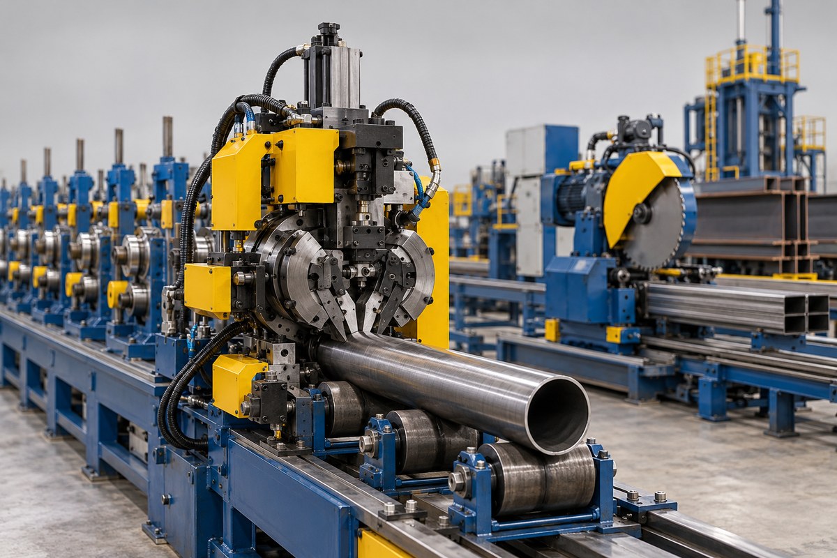 Летучие ножницы и линии Thermatool