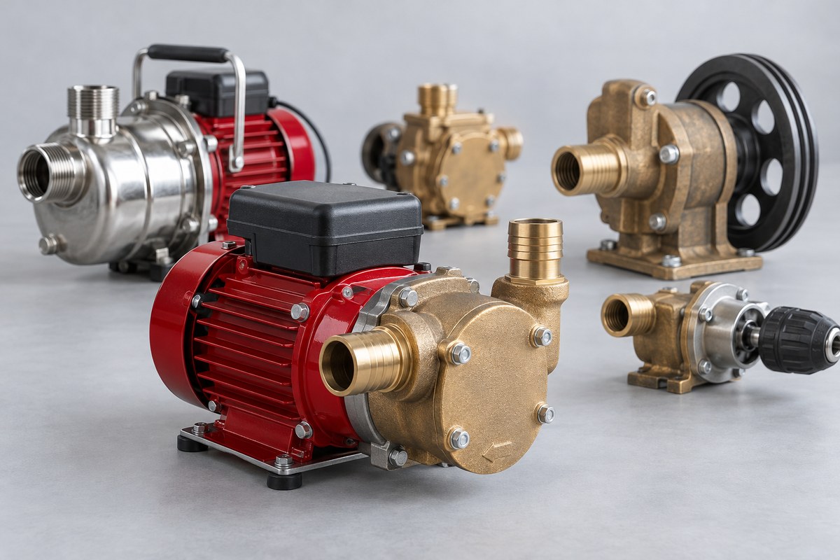 Насосы Rover Pompe MARINA, DRILL и N