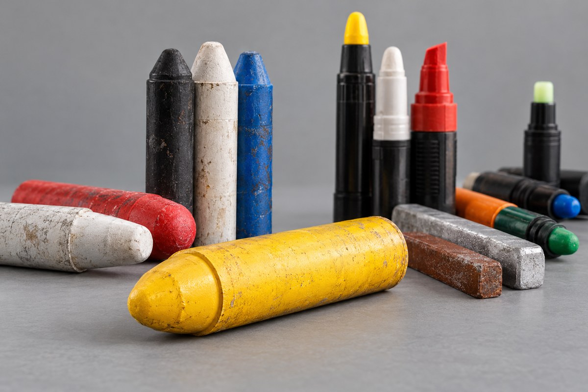 Твёрдые краскомаркеры Markal Paintstik и Quik Stik