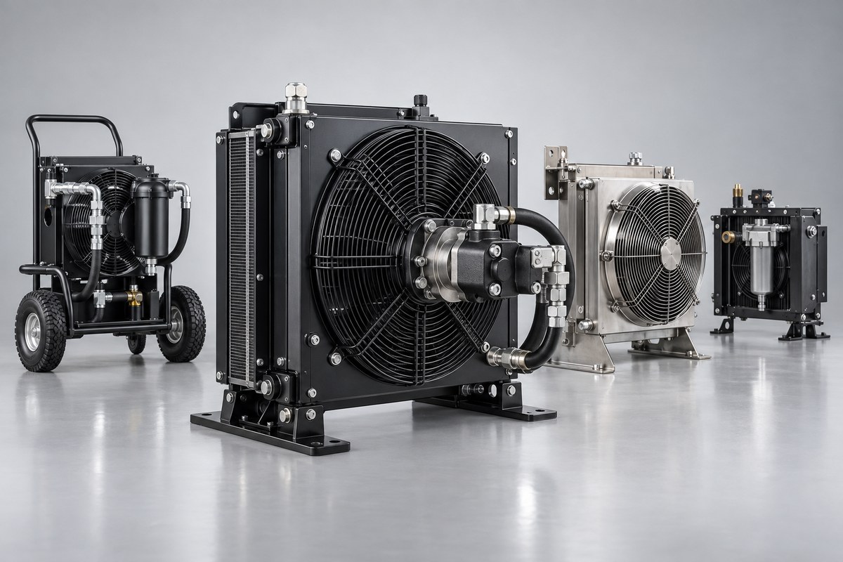 Маслоохладители воздушного охлаждения Universal Hydraulik