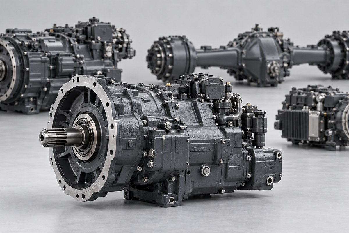 Трансмиссии ZF TERRAMATIC для тракторов