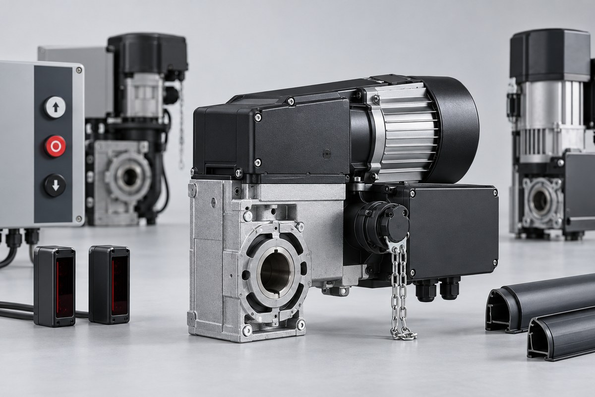 Приводы секционных ворот Marantec STA и STAC