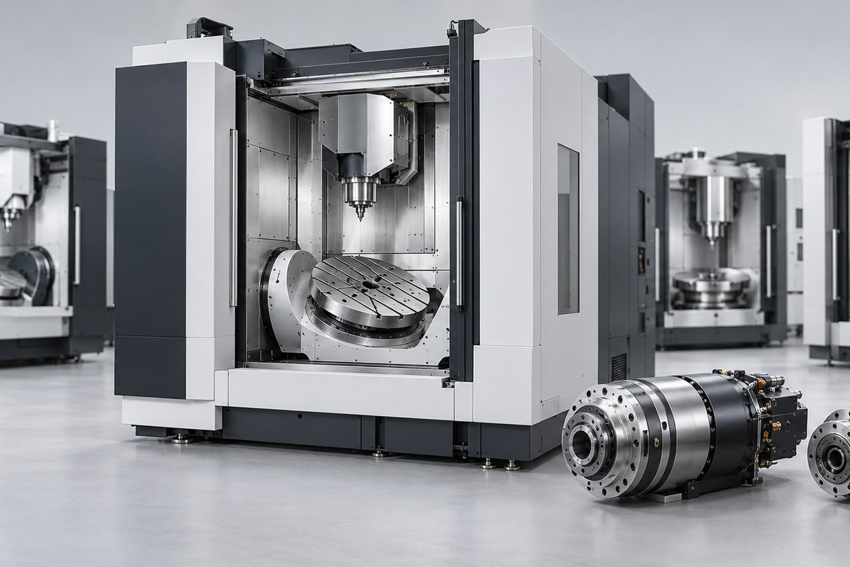 5-осевые обрабатывающие центры HÜLLER HILLE NBH BA, C, A и Mill Turn