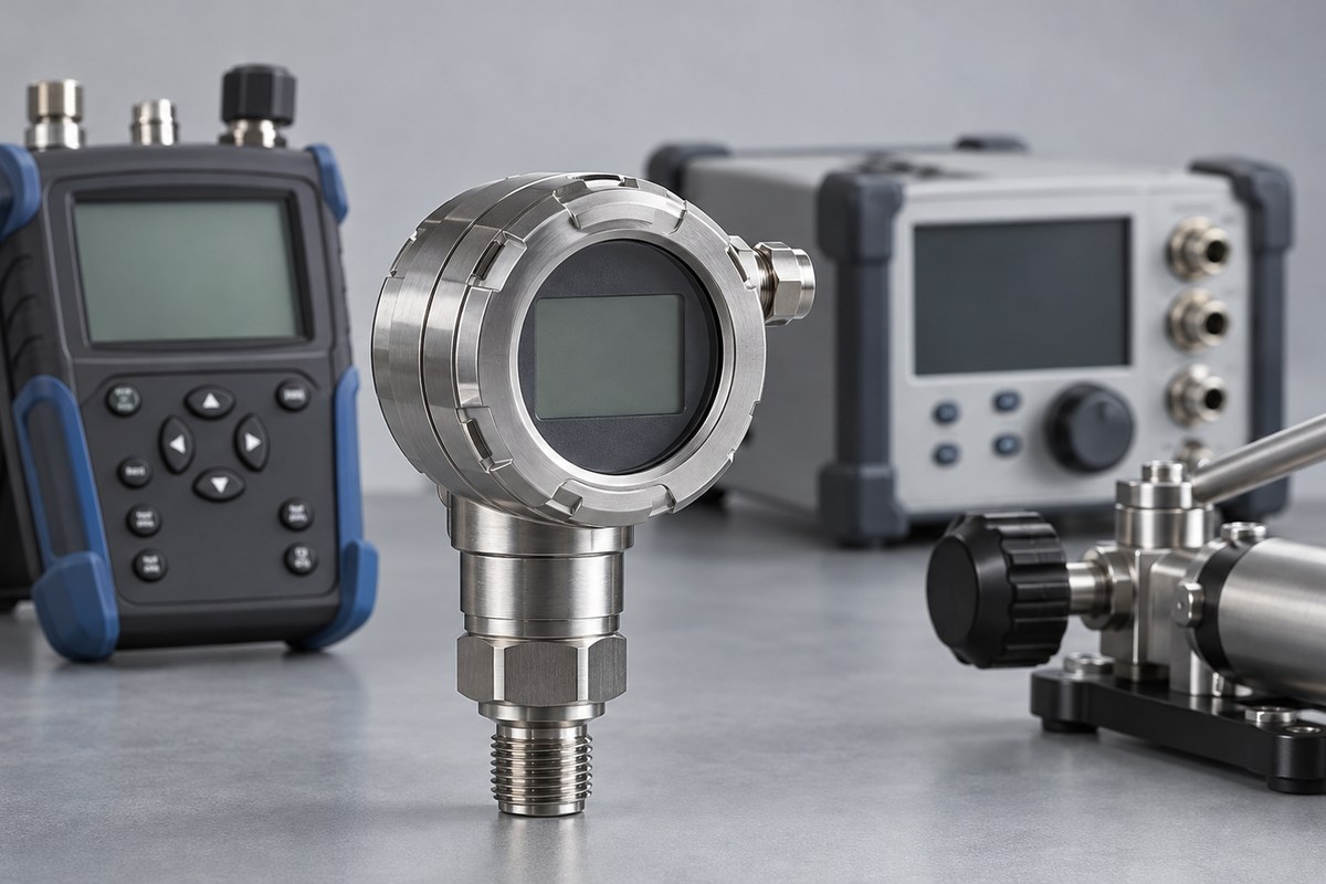 Цифровые манометры Druck DPI 104 и DPI705E, помпы и калибраторы температуры