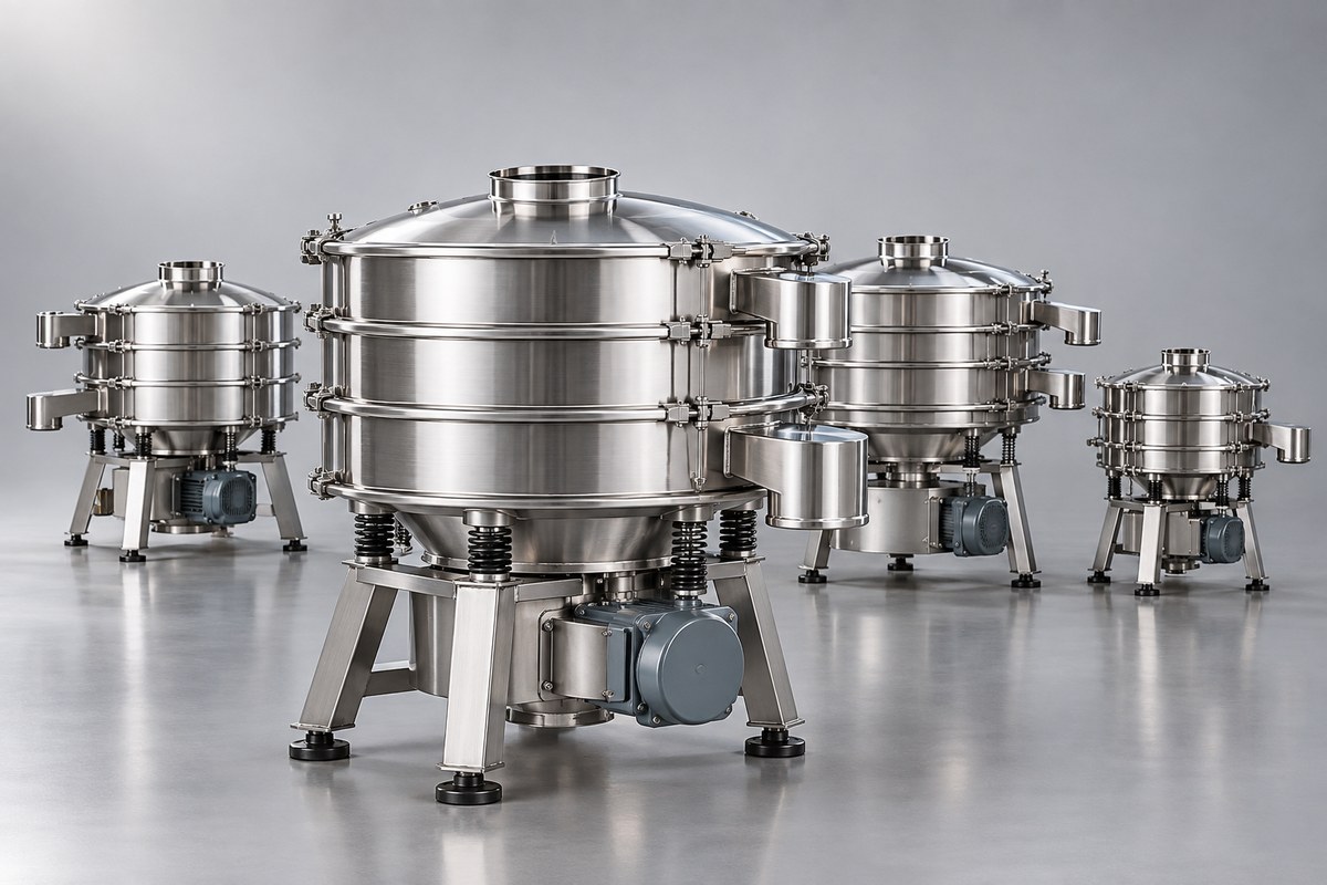 Буратные просеивающие машины Allgaier Process Technology