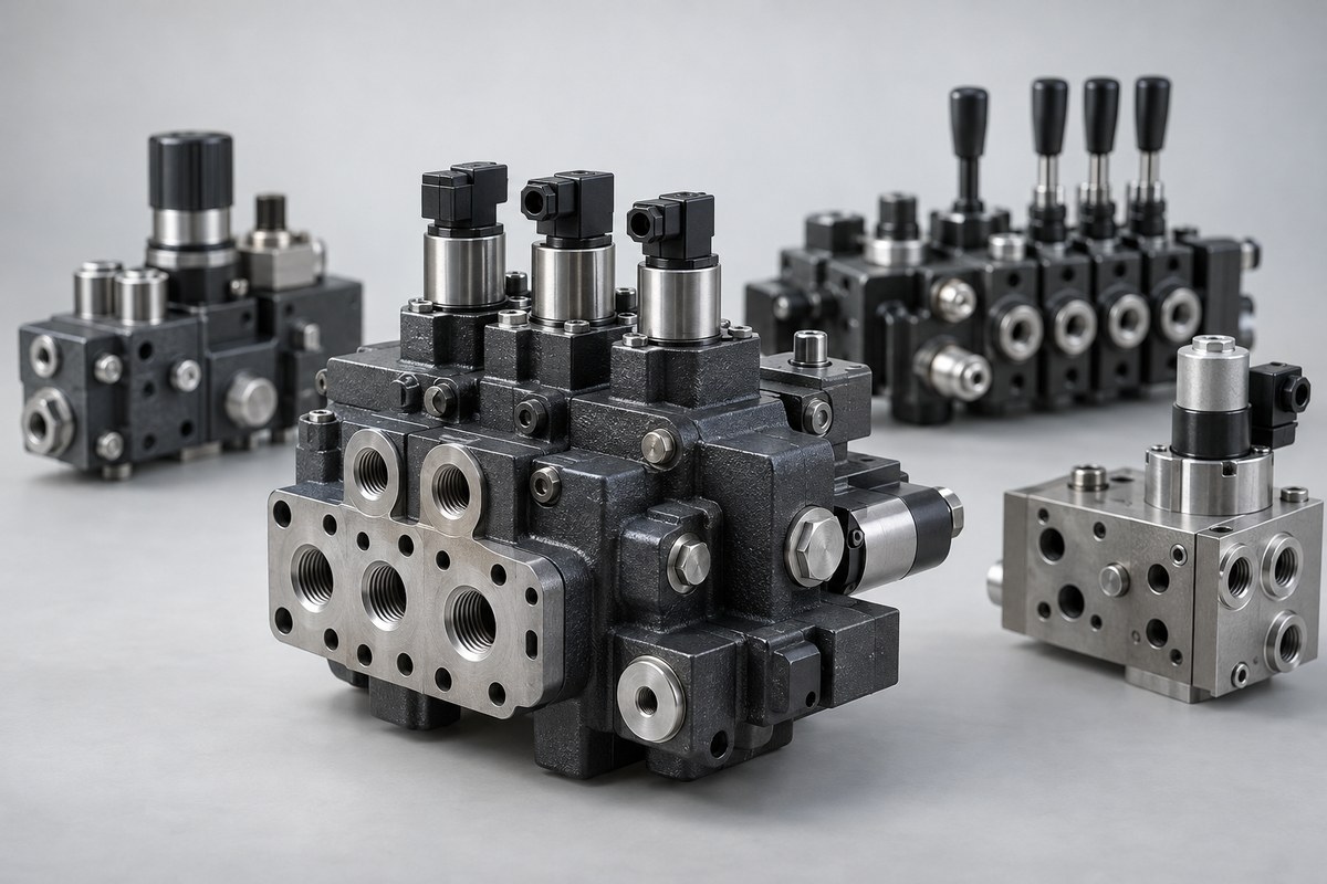 Гидроклапаны и тормозные клапаны Poclain Hydraulics