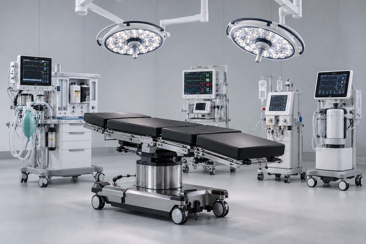 Операционные столы и аппараты ИВЛ Maquet Getinge