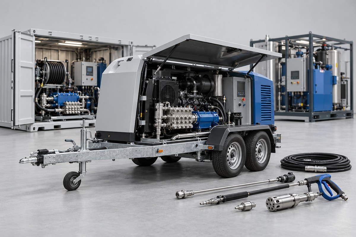 Установки высокого давления WOMA EcoMaster