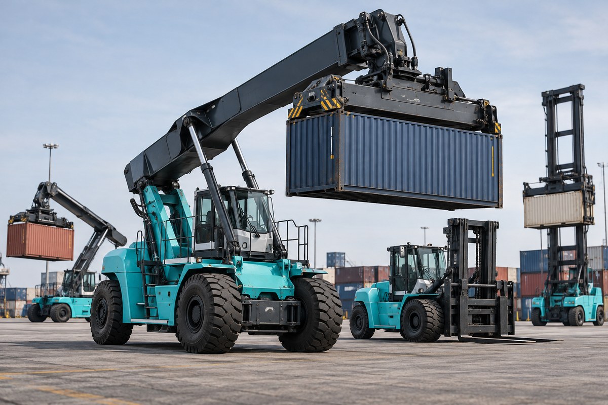 Ричстакеры и погрузчики Konecranes