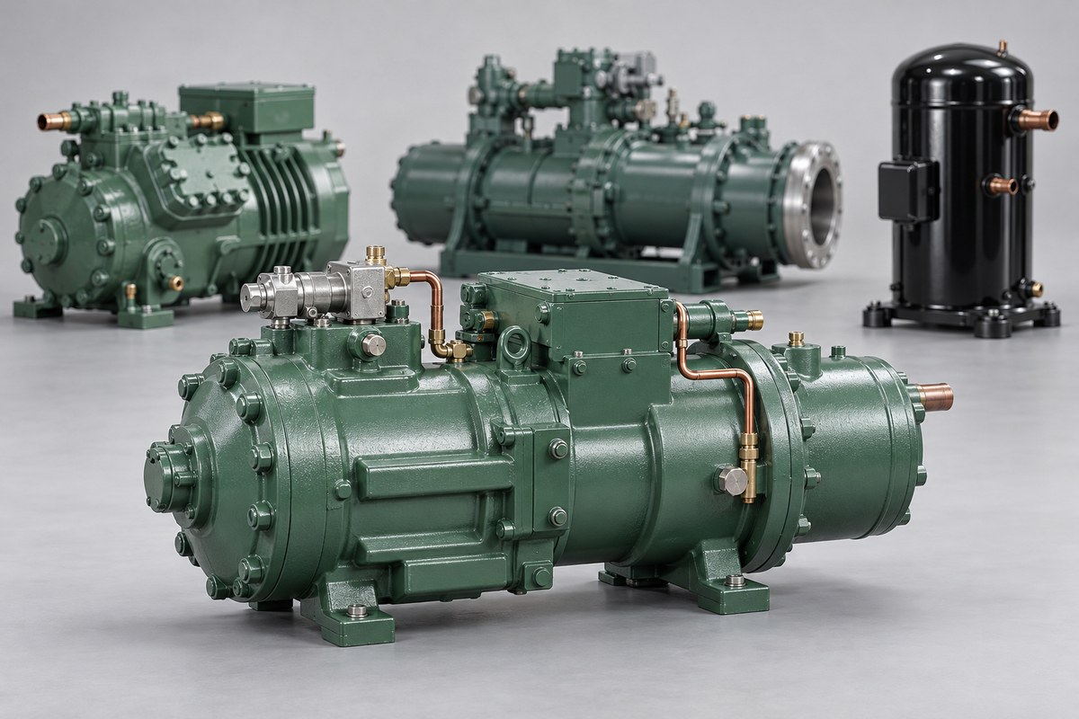 Винтовые компрессоры BITZER HS и OS