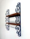 Кованые полки на стену
