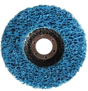 Круг "коралловый" бирюзовый 125мм