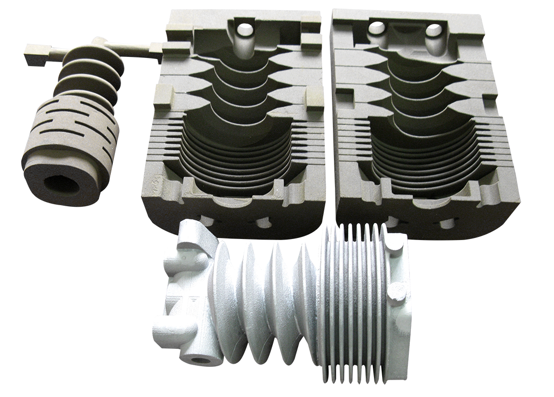 3Д печать песчаных форм для литья