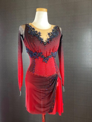 KG FASHION: Спортивное дизайнерское платье для фигурного катания