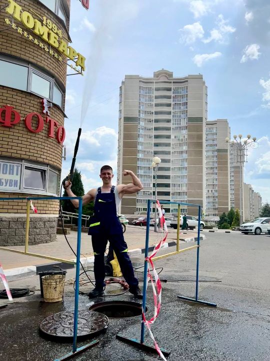 Прочистка канализации в Белгороде, мастер сантехник