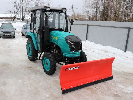 отвал на мини трактор