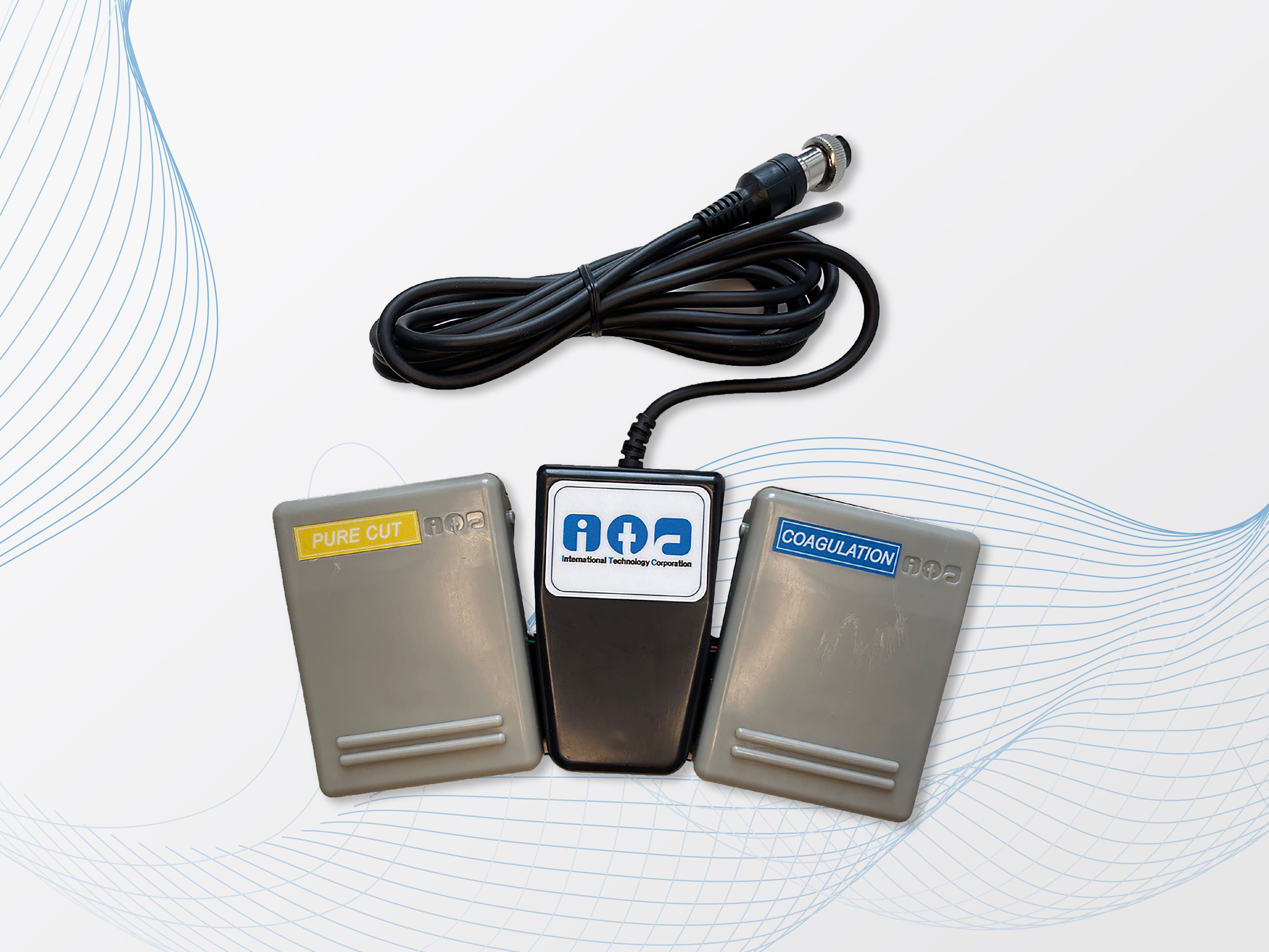 Двойная ножная педаль управления