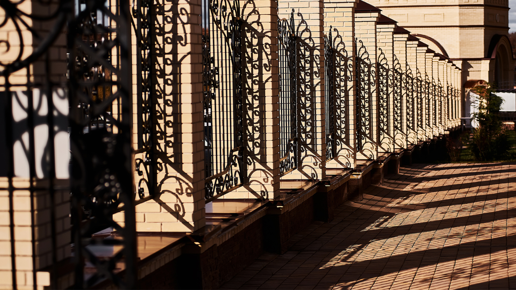 Забор металлический