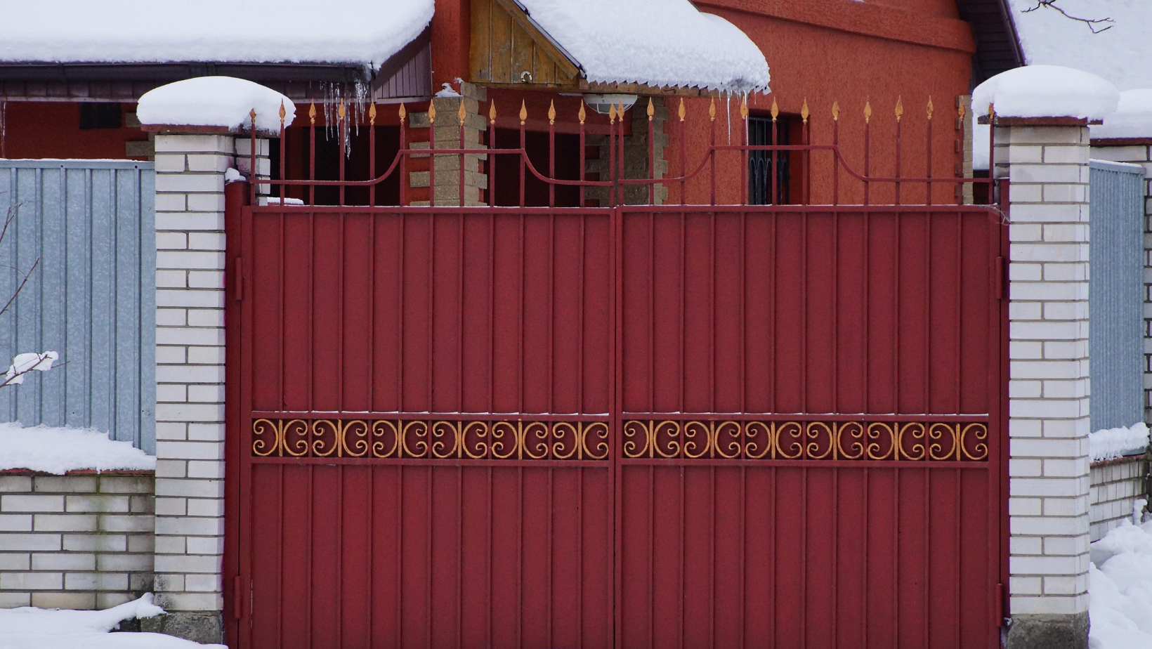 Забор из профлиста