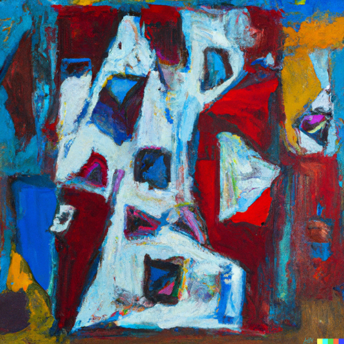 Collection Art paintings "Astrazione pennello" by AndrBel and Ai