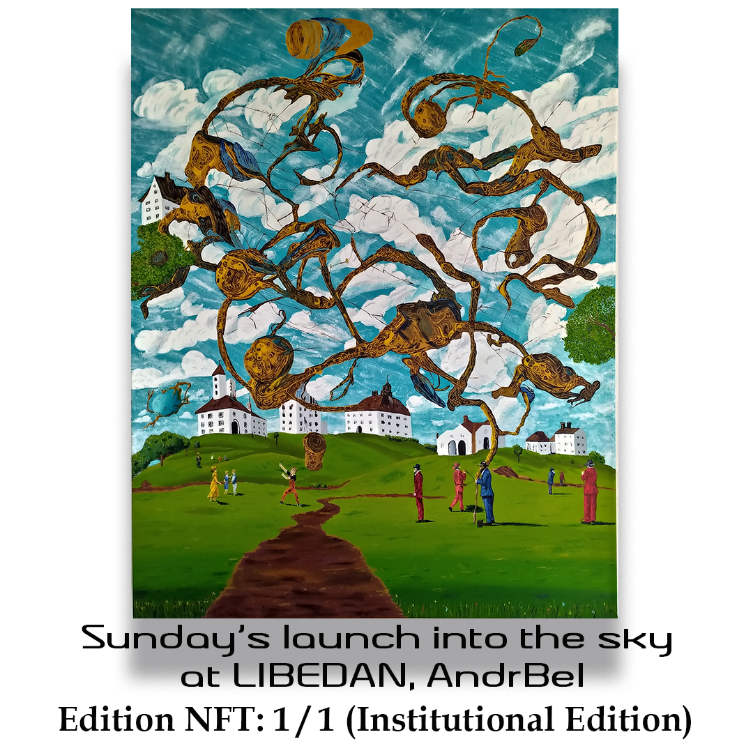 Sunday’s launch into the sky at LIBEDAN, AndrBel (NFT)