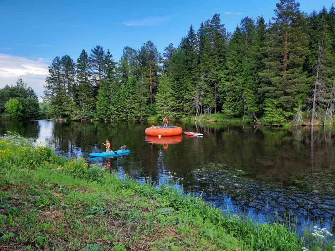 Кемпинг 7рек на реке Лоза