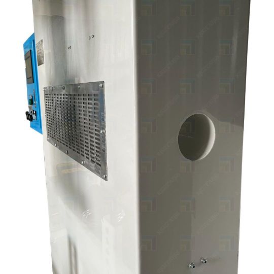 Аспирационная колонка на весовом дозаторе для муки