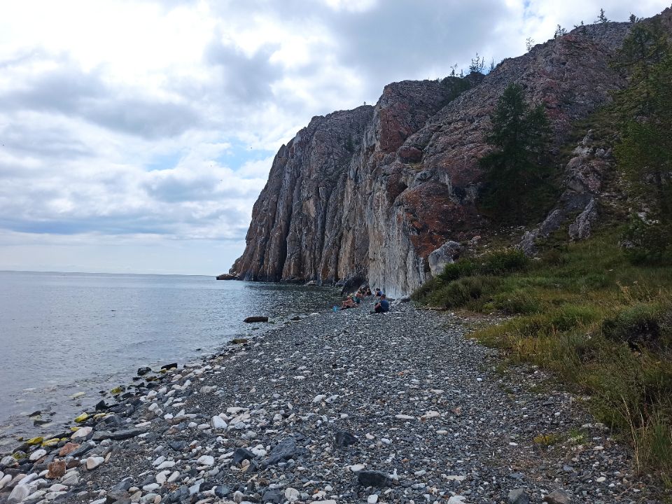 Утес Саган-Заба на Байкале