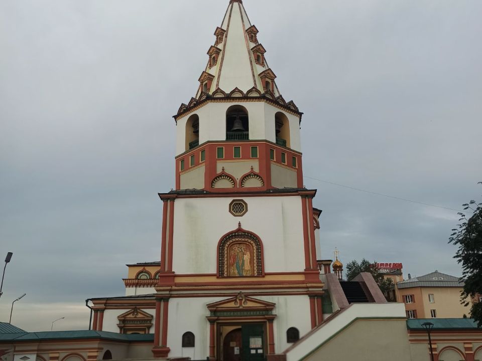 Обзорная экскурсия по городу Иркутску. собор богоявления в иркутске