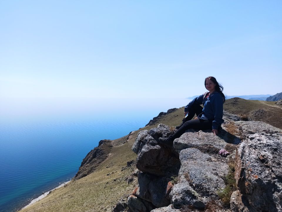 Тажеранский горный массив на западном берегу Байкала